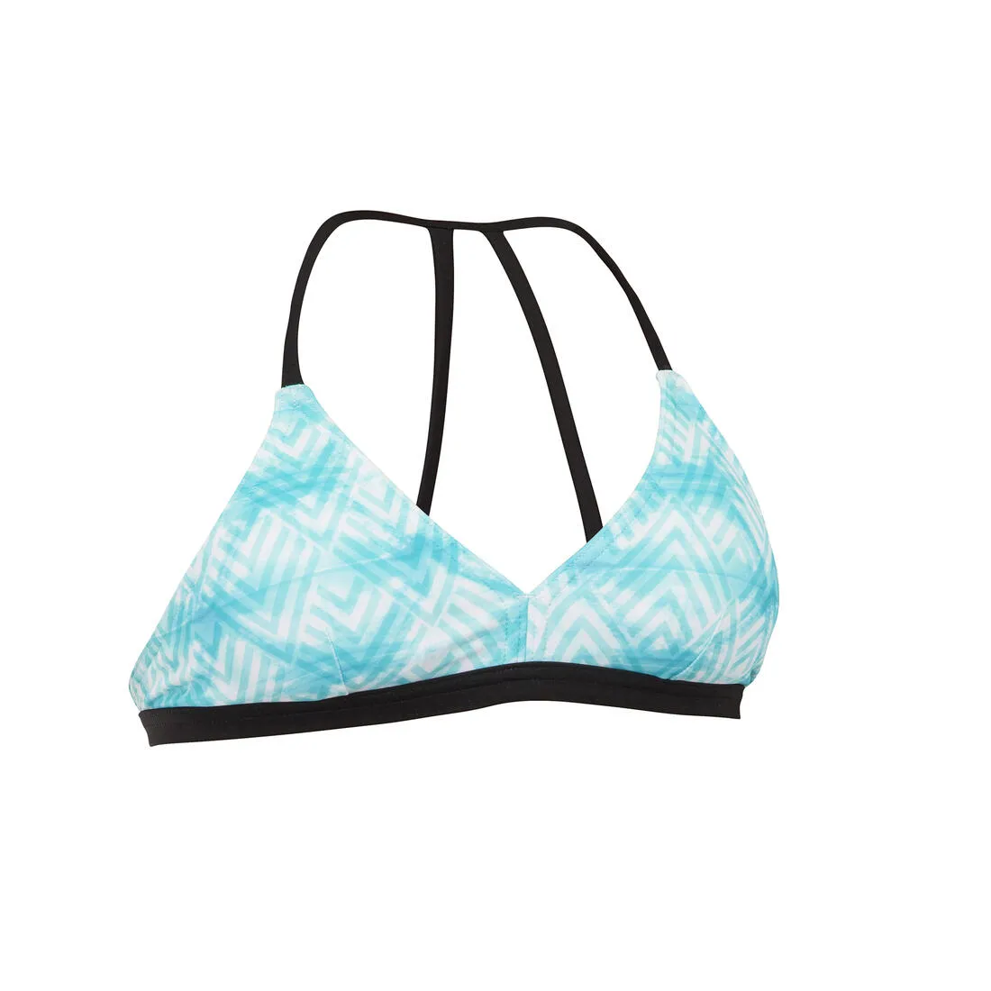 GIRL'S SURF SWIMSUIT TRIANGLE TOP BETTY 500