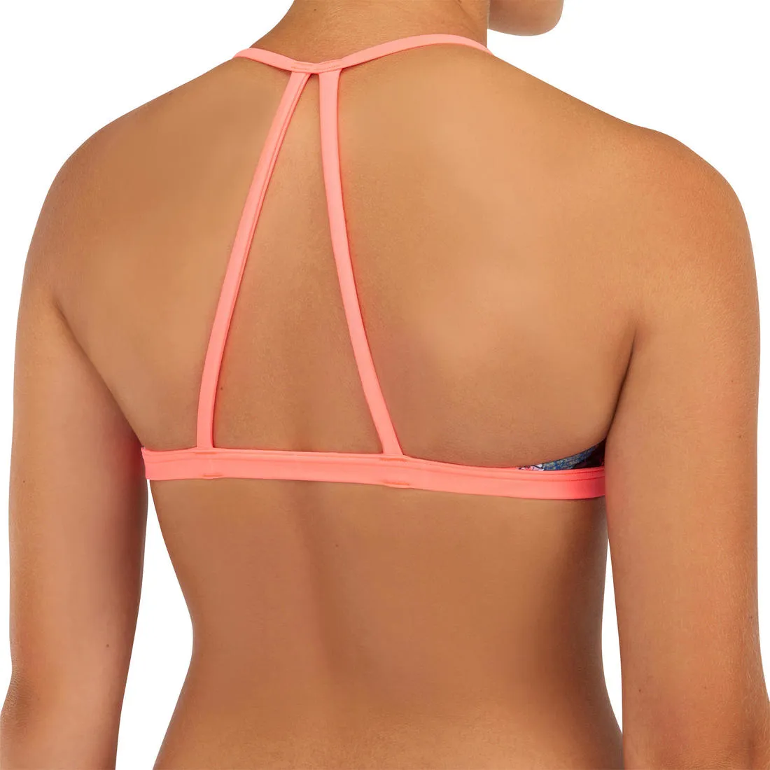 GIRL'S SURF SWIMSUIT TRIANGLE TOP BETTY 500
