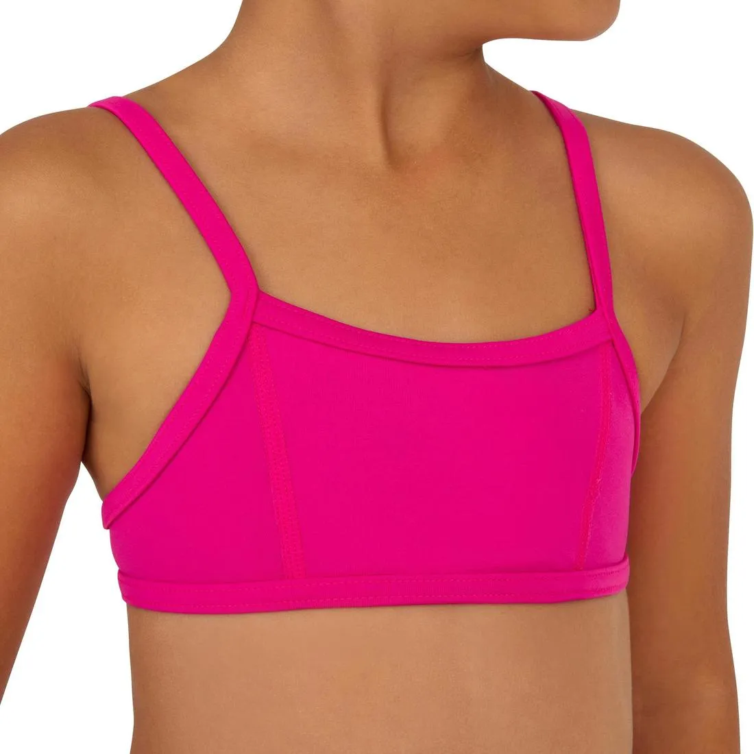 Girls' Two-Piece Crop Top Swimsuit - Bali