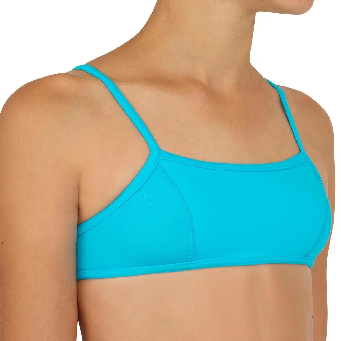 Girls' Two-Piece Crop Top Swimsuit - Bali