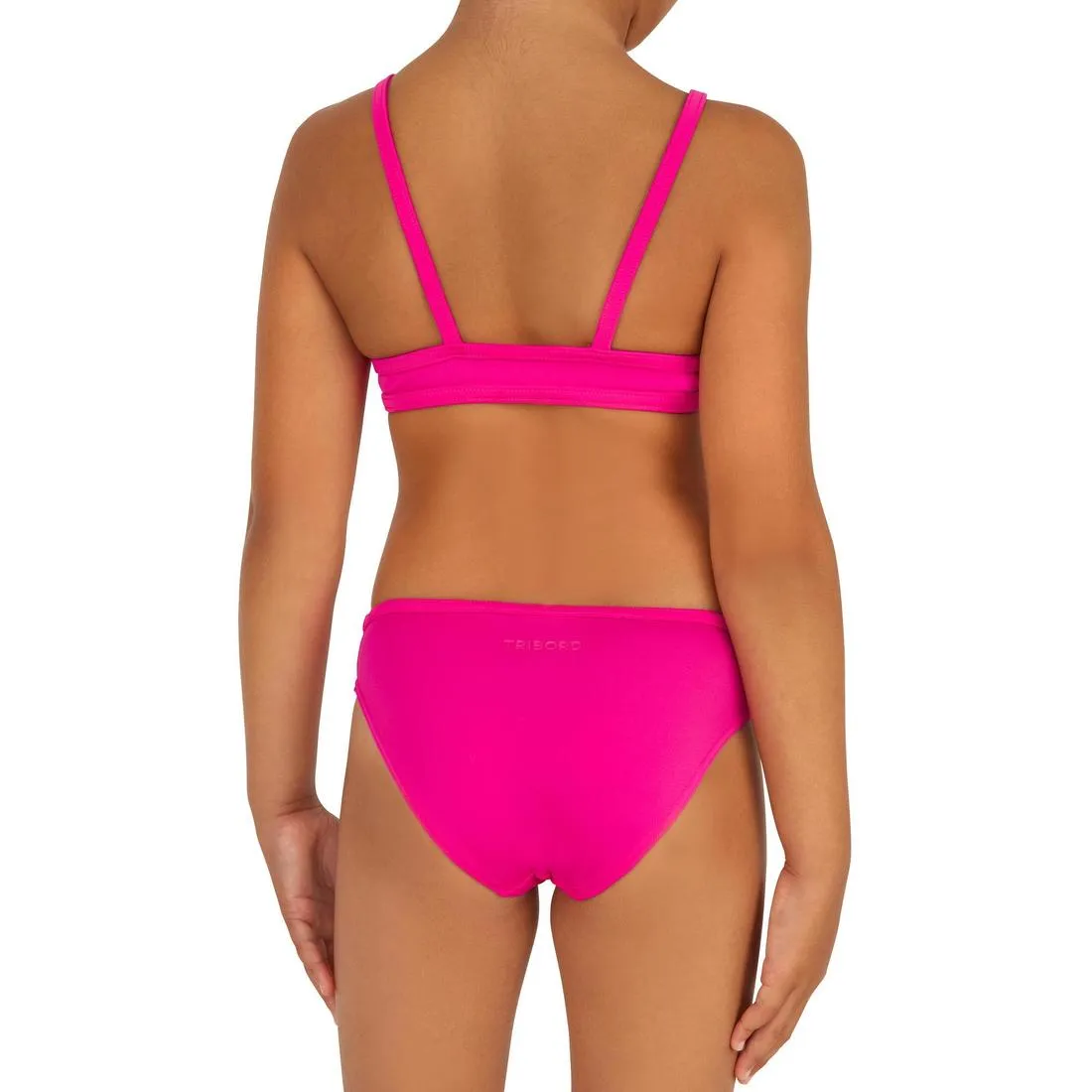 Girls' Two-Piece Crop Top Swimsuit - Bali