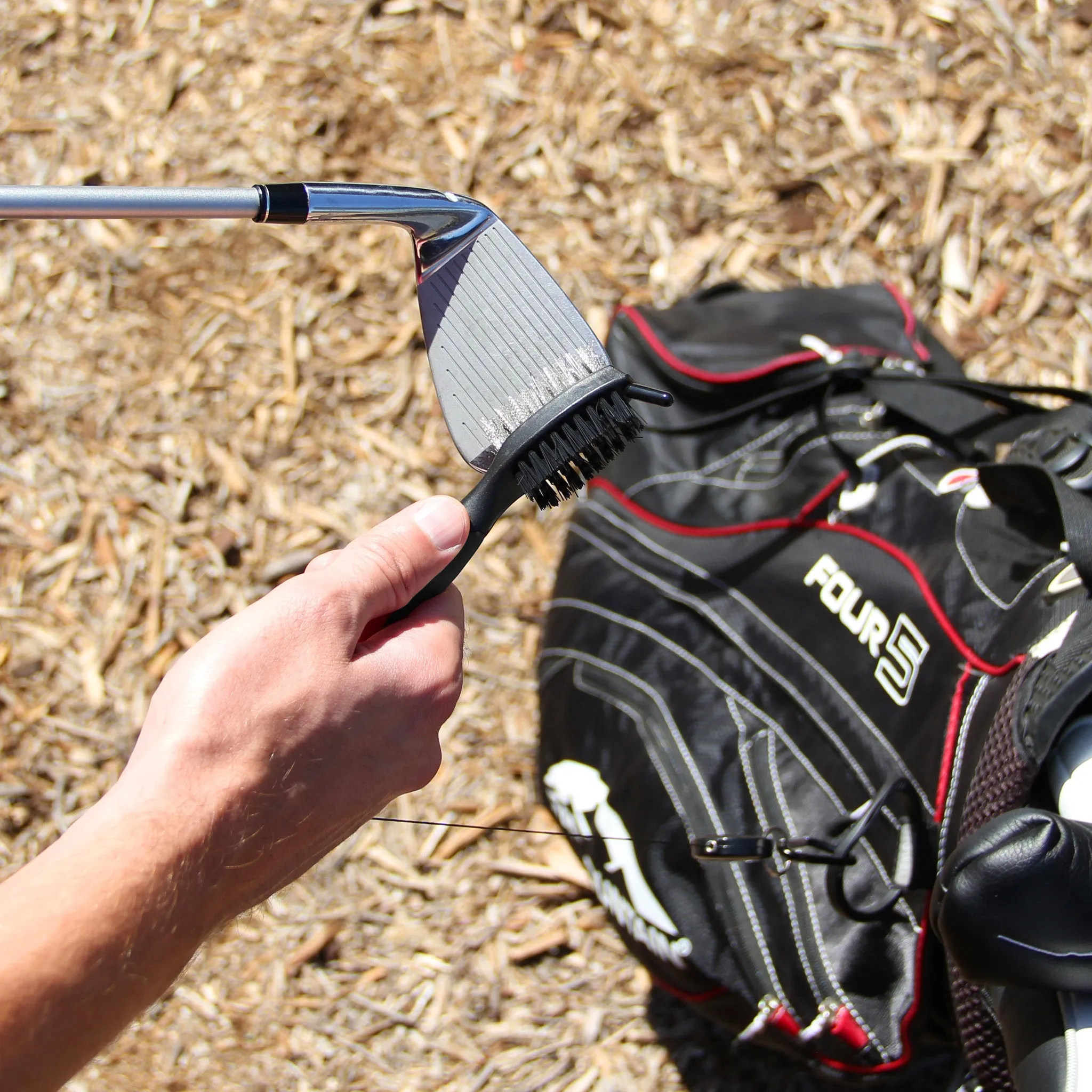 Golf Club Brush Black
