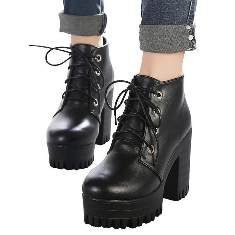 Gothic High Heel Women's Shoes