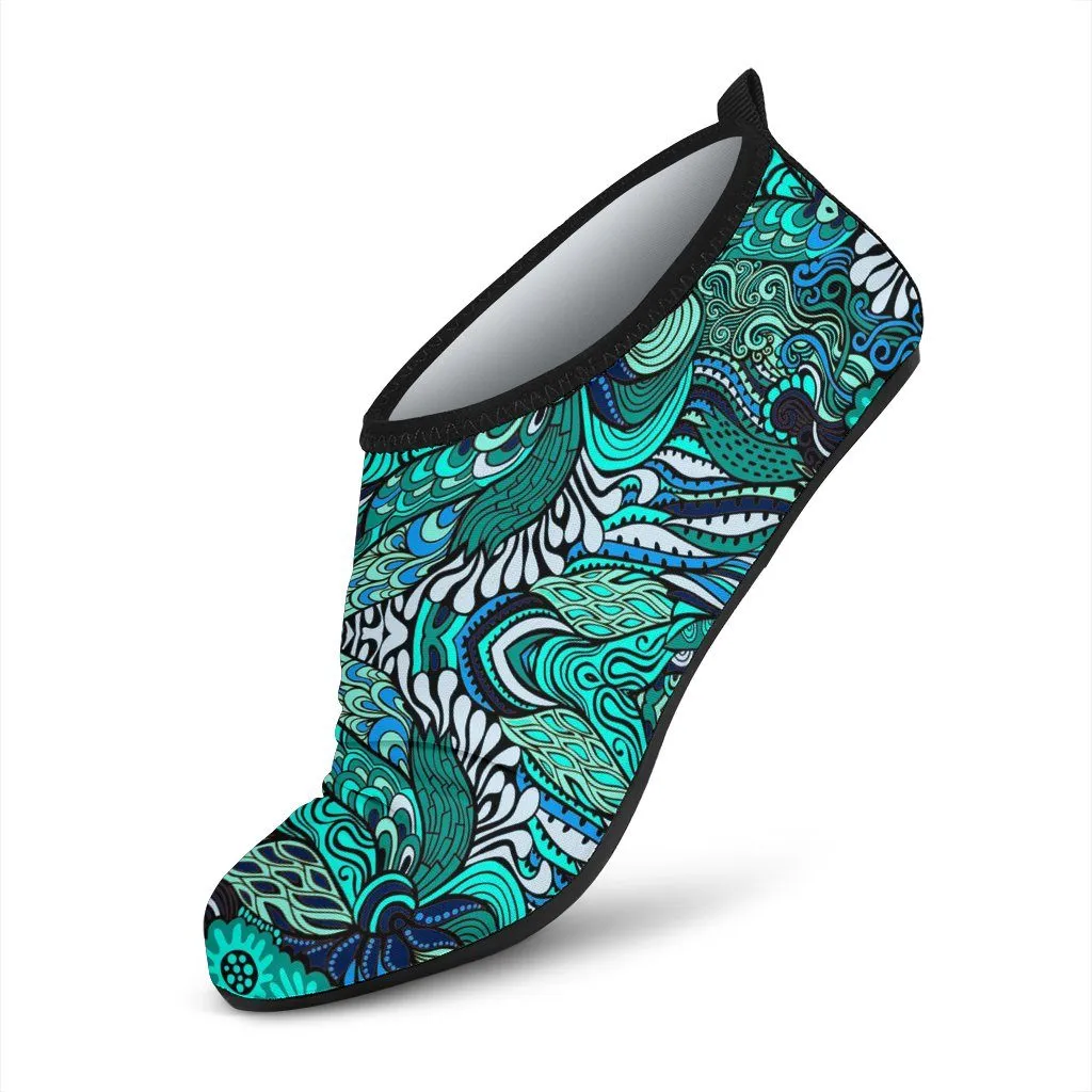 Happy Ocean Aqua Shoes