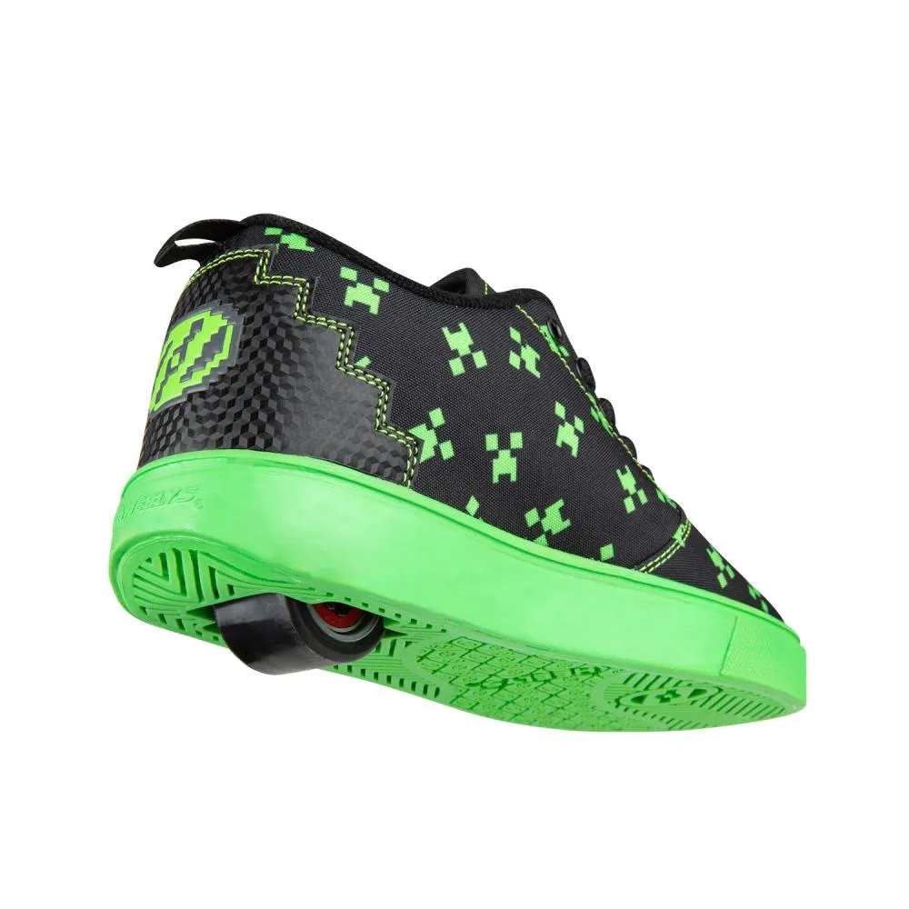 Heelys X Minecraft Pro 20 Shoes - Green/Black/Green