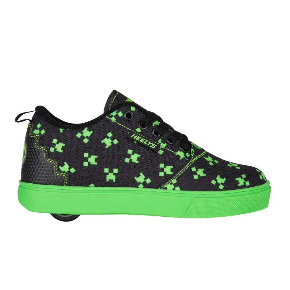 Heelys X Minecraft Pro 20 Shoes - Green/Black/Green