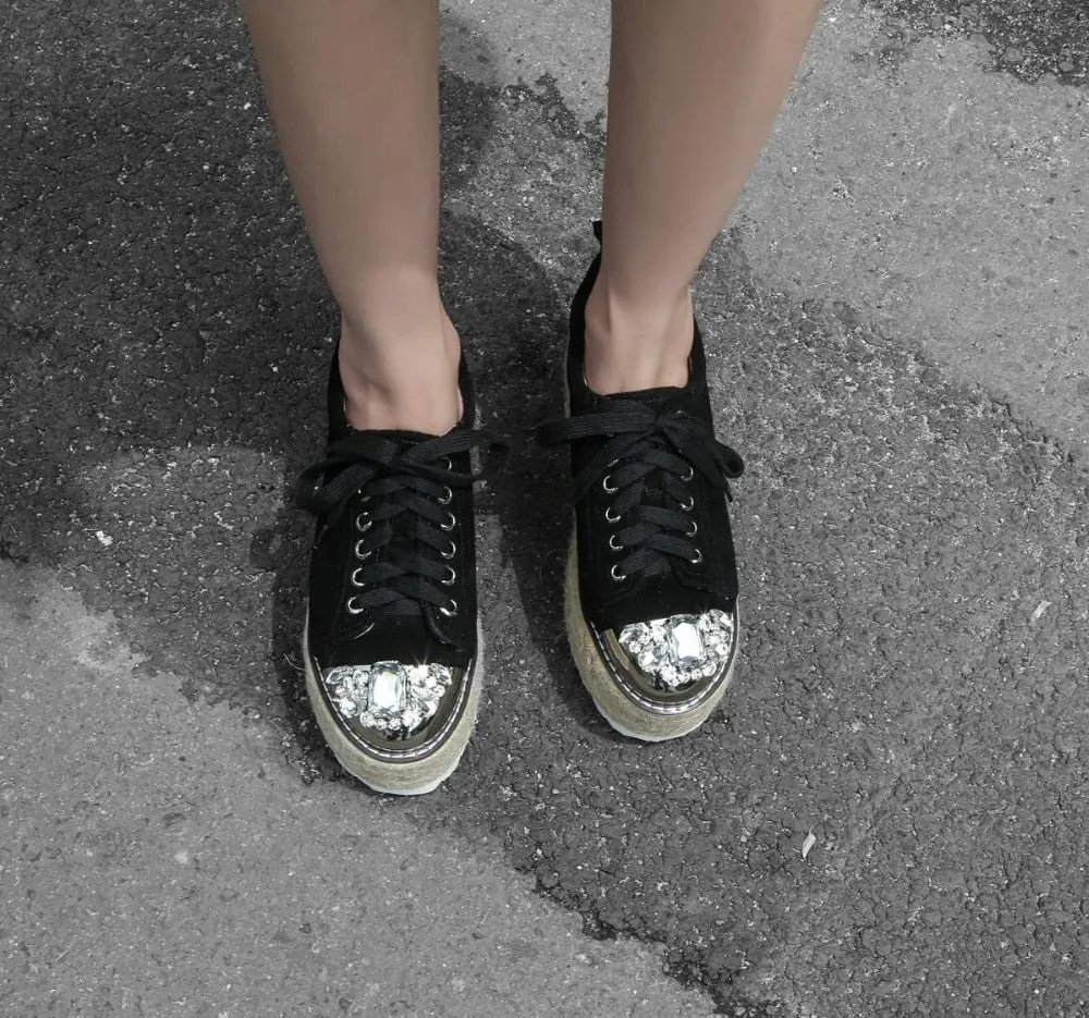 High Glam Sneaker Pumps