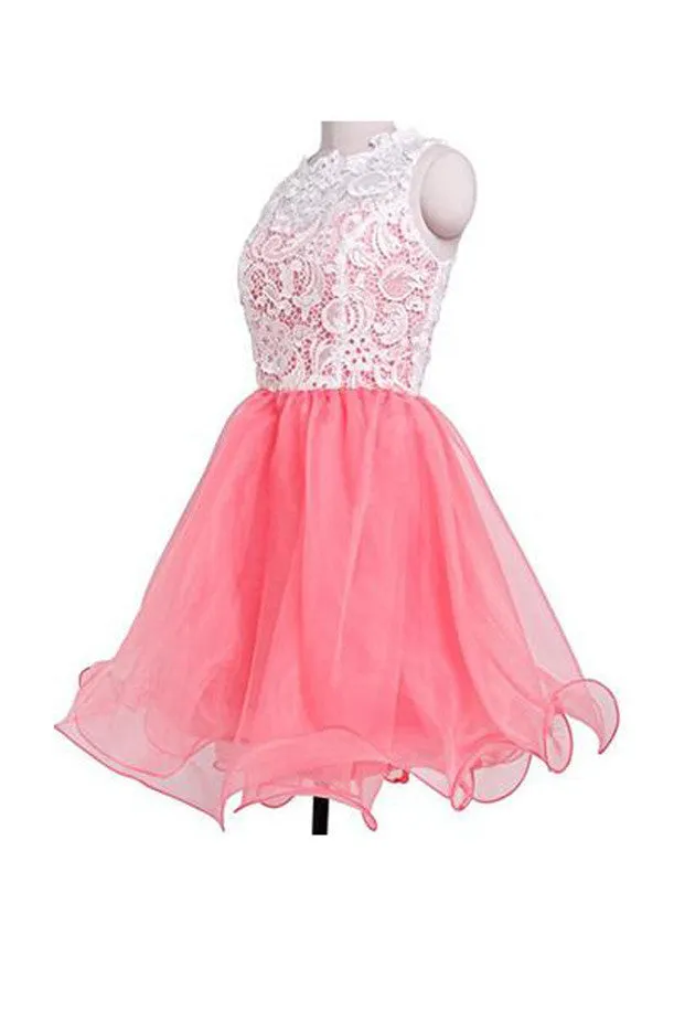 High Quality Organza Short Homecoming Dresses, Short Party Prom Dresses, SH63