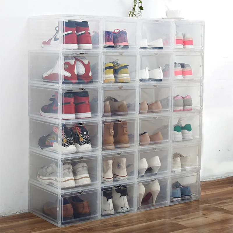 Homlly Expandable Foldable Stackable Storage PP Box Container (1 1)