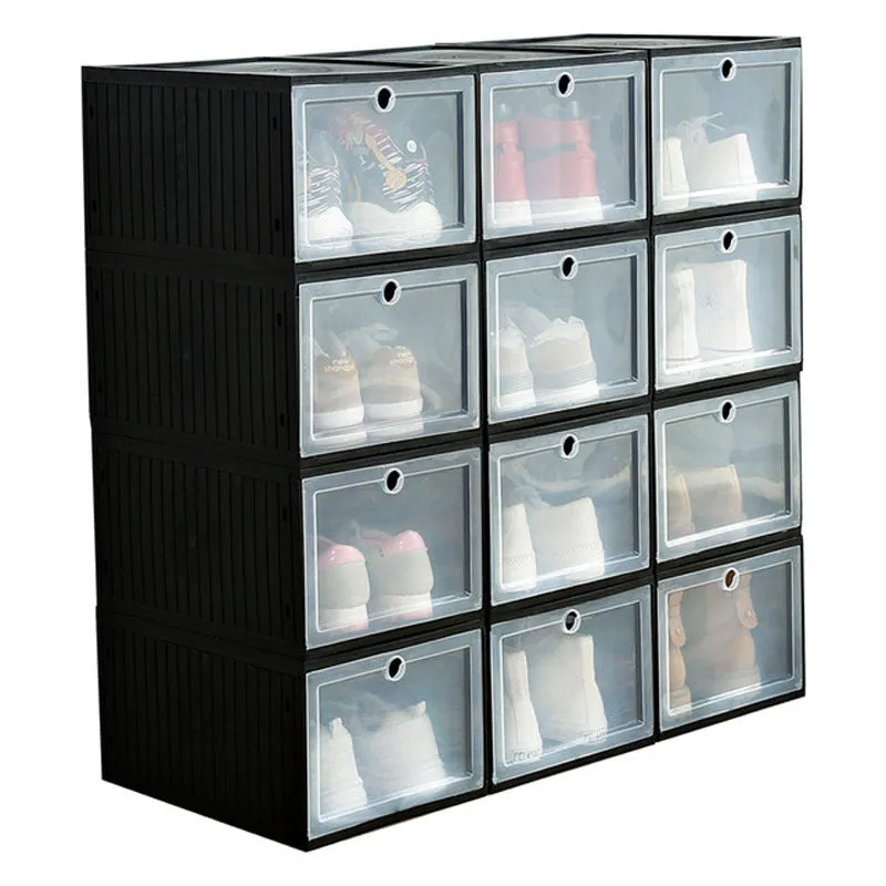 Homlly Expandable Foldable Stackable Storage PP Box Container (1 1)