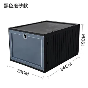 Homlly Expandable Foldable Stackable Storage PP Box Container (1 1)