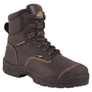 Honeywell Metatarsal Guard Mining Work Boots, Size 7, 4.9 in H, Black, 55246-BLK070