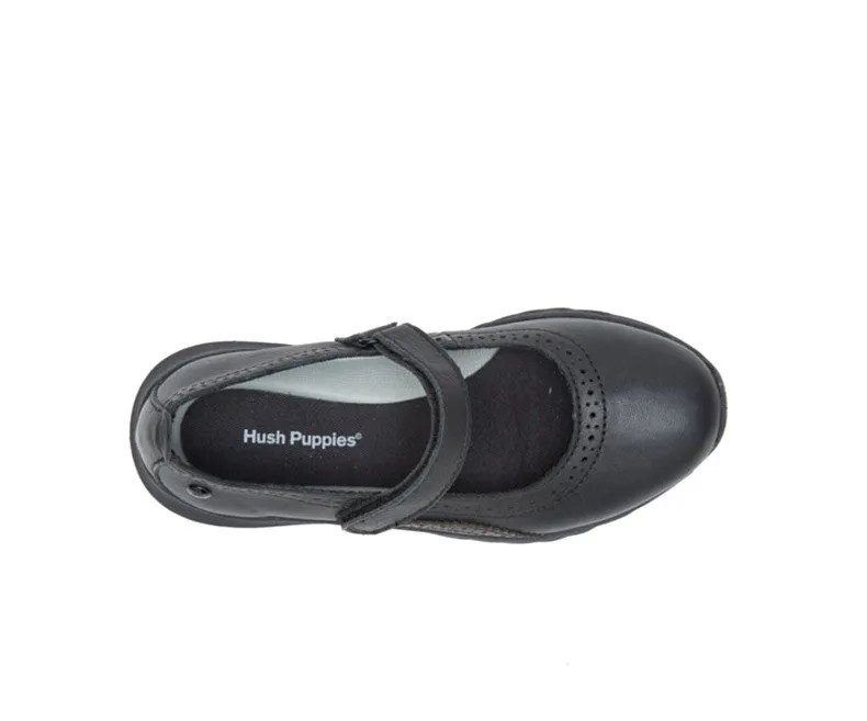 Hush Puppies Black Flote Tricia Mary Jane