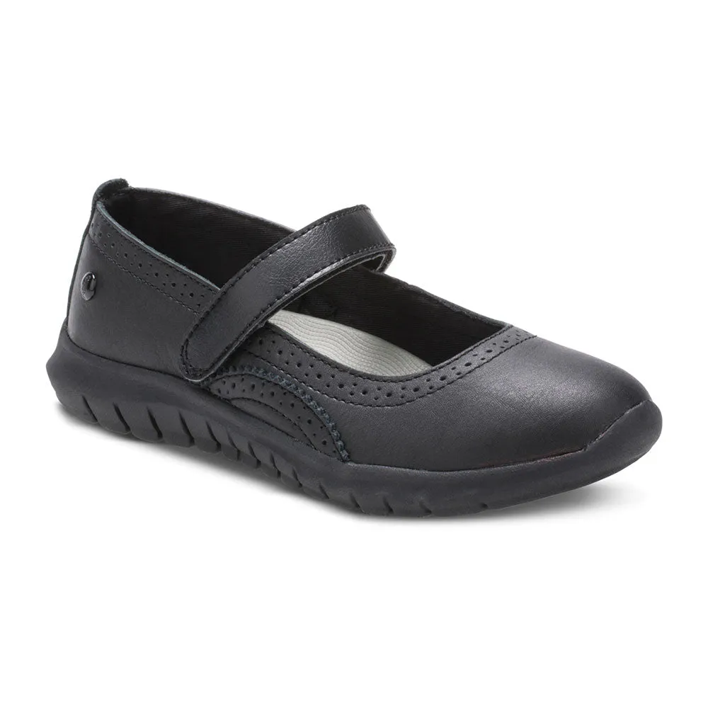Hush Puppies Black Flote Tricia Mary Jane