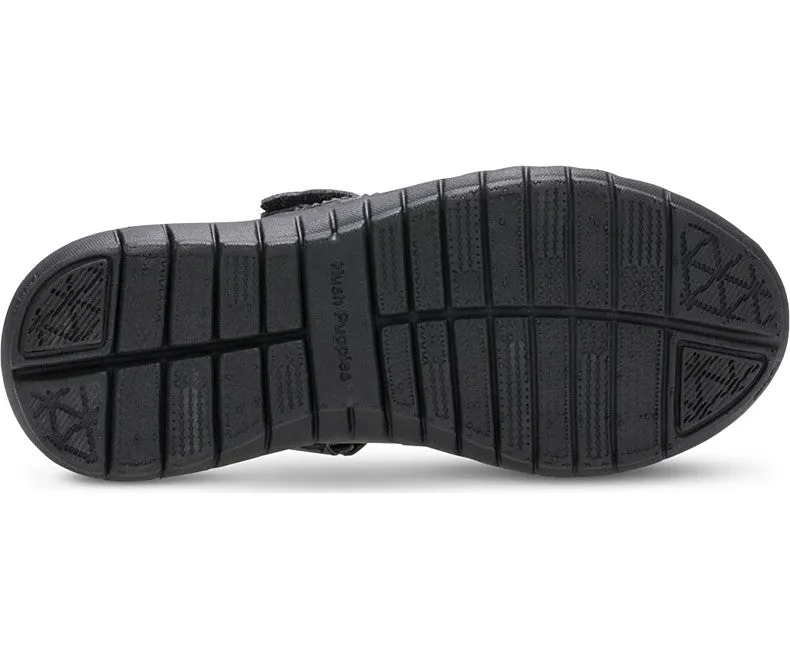 Hush Puppies Black Flote Tricia Mary Jane