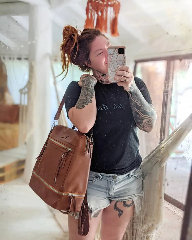 Isla Backpack - Rose Gold