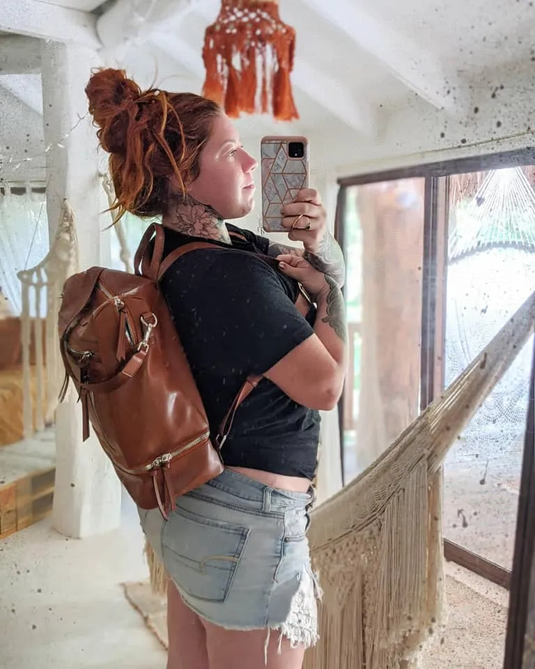 Isla Backpack - Rose Gold