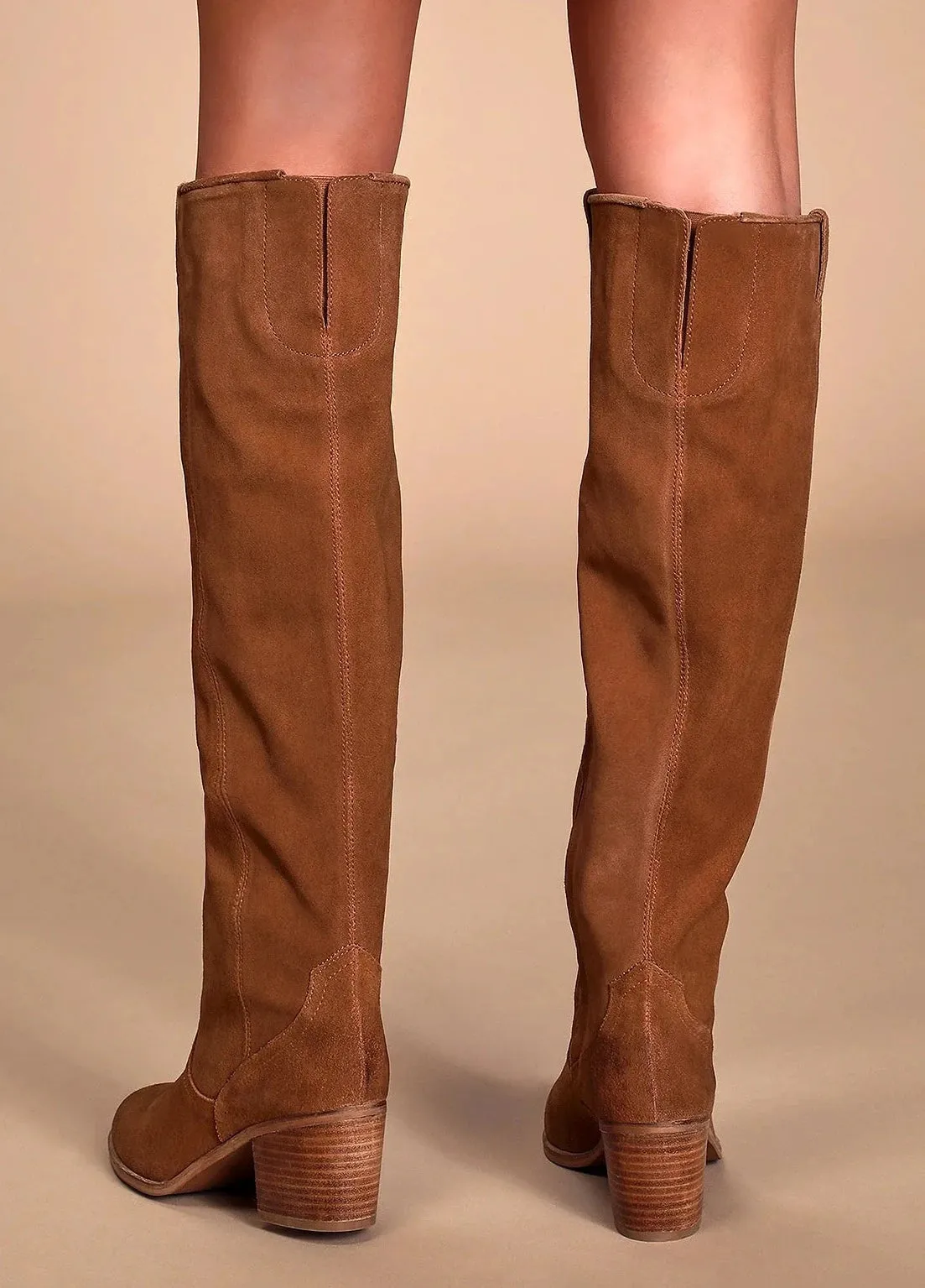Izzy Suede Upper High Bootie
