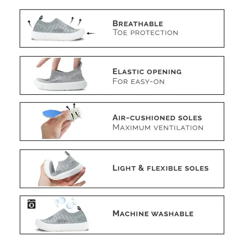 Jan & Jul Breeze Knit Shoe - Pale Pink