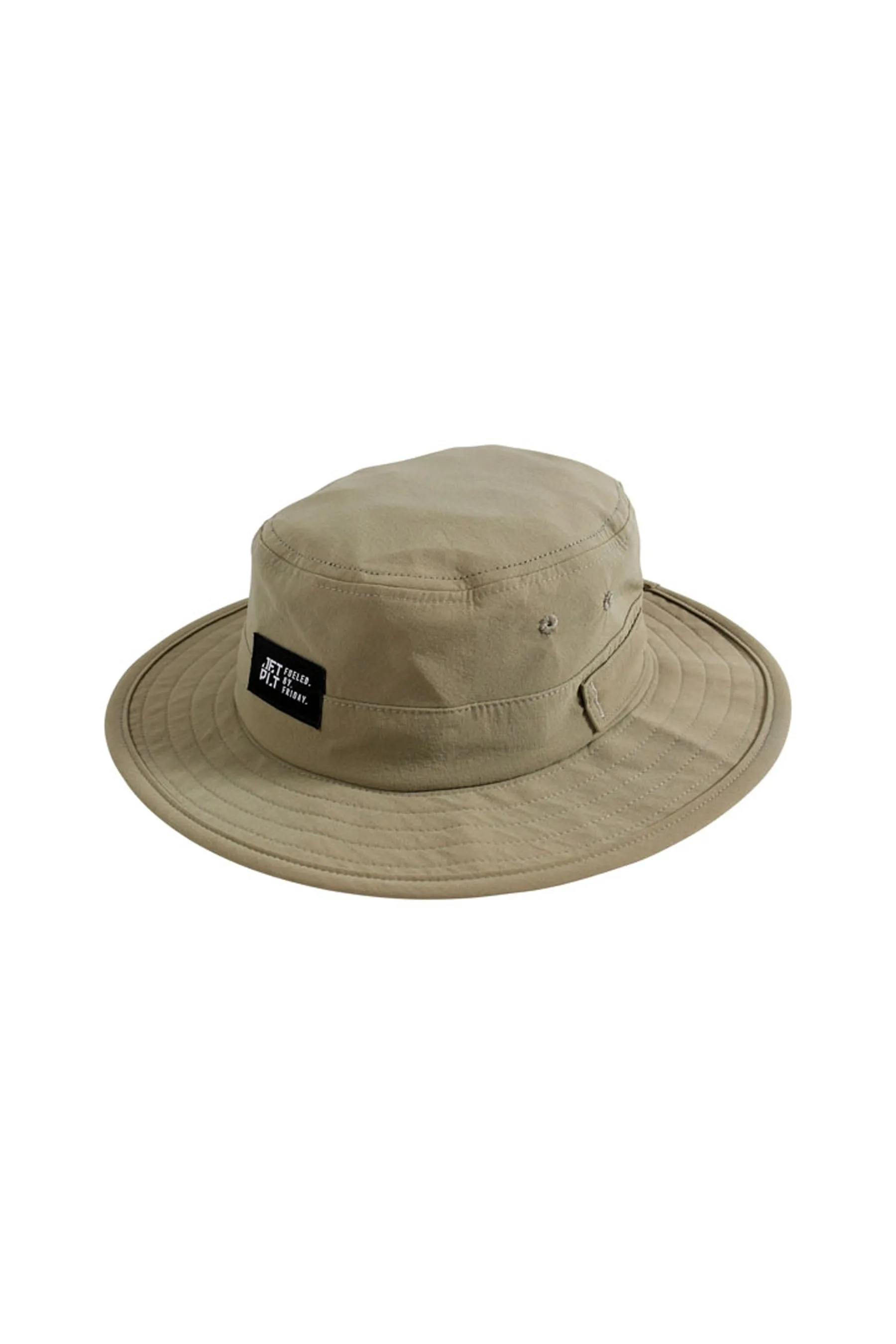 Jetpilot Jet-Lite Mens Wide Brim Hat - Khaki