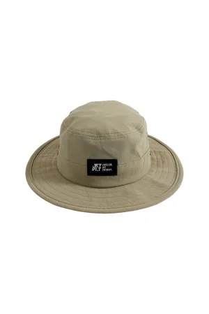 Jetpilot Jet-Lite Mens Wide Brim Hat - Khaki