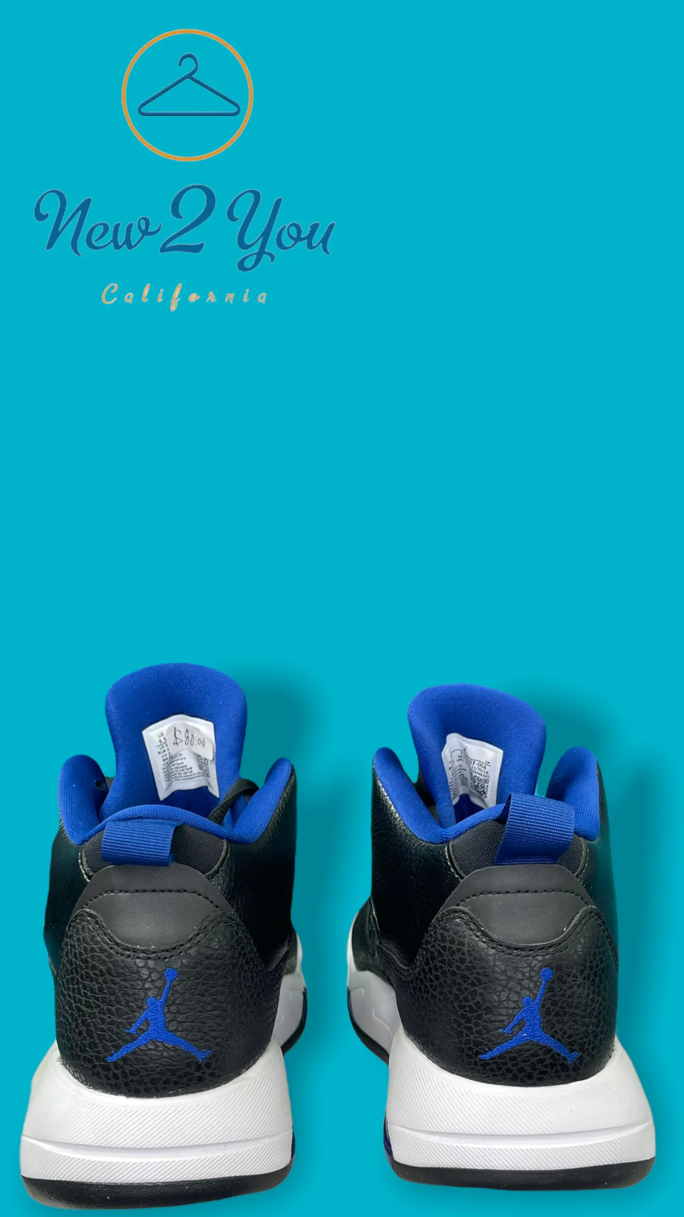 Jordan Maxin 200 'Black Rush Blue'