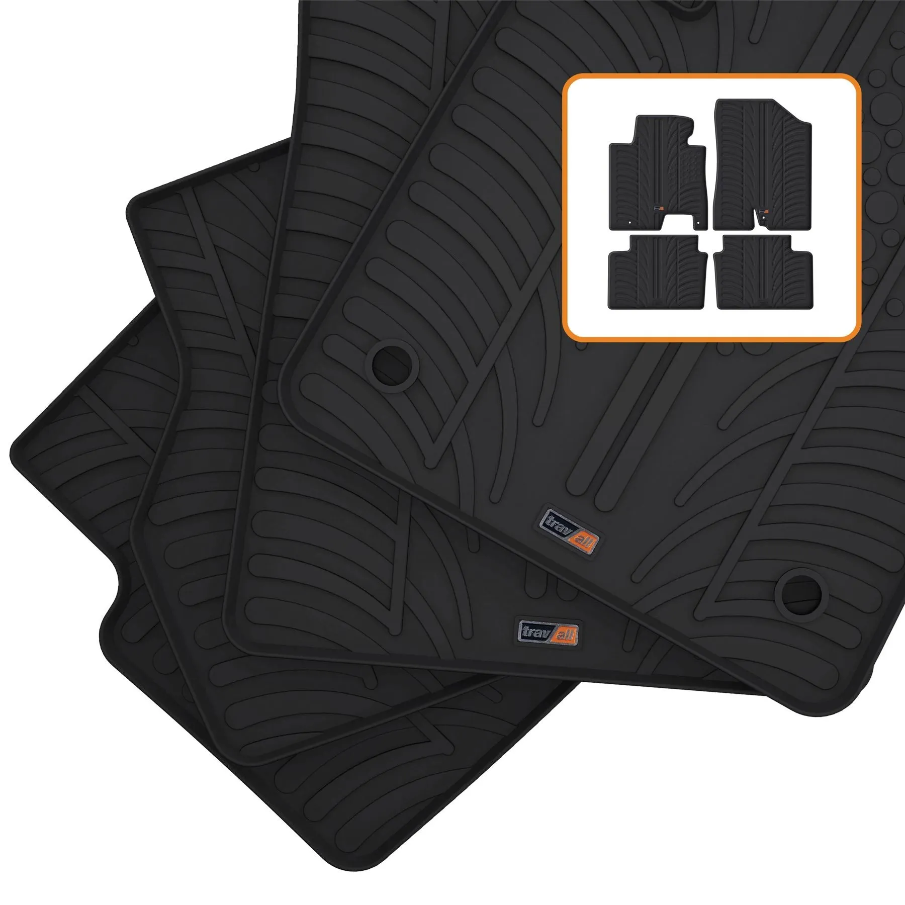 Kia Ceed SW Rubber Car Mats (2012-2015)
