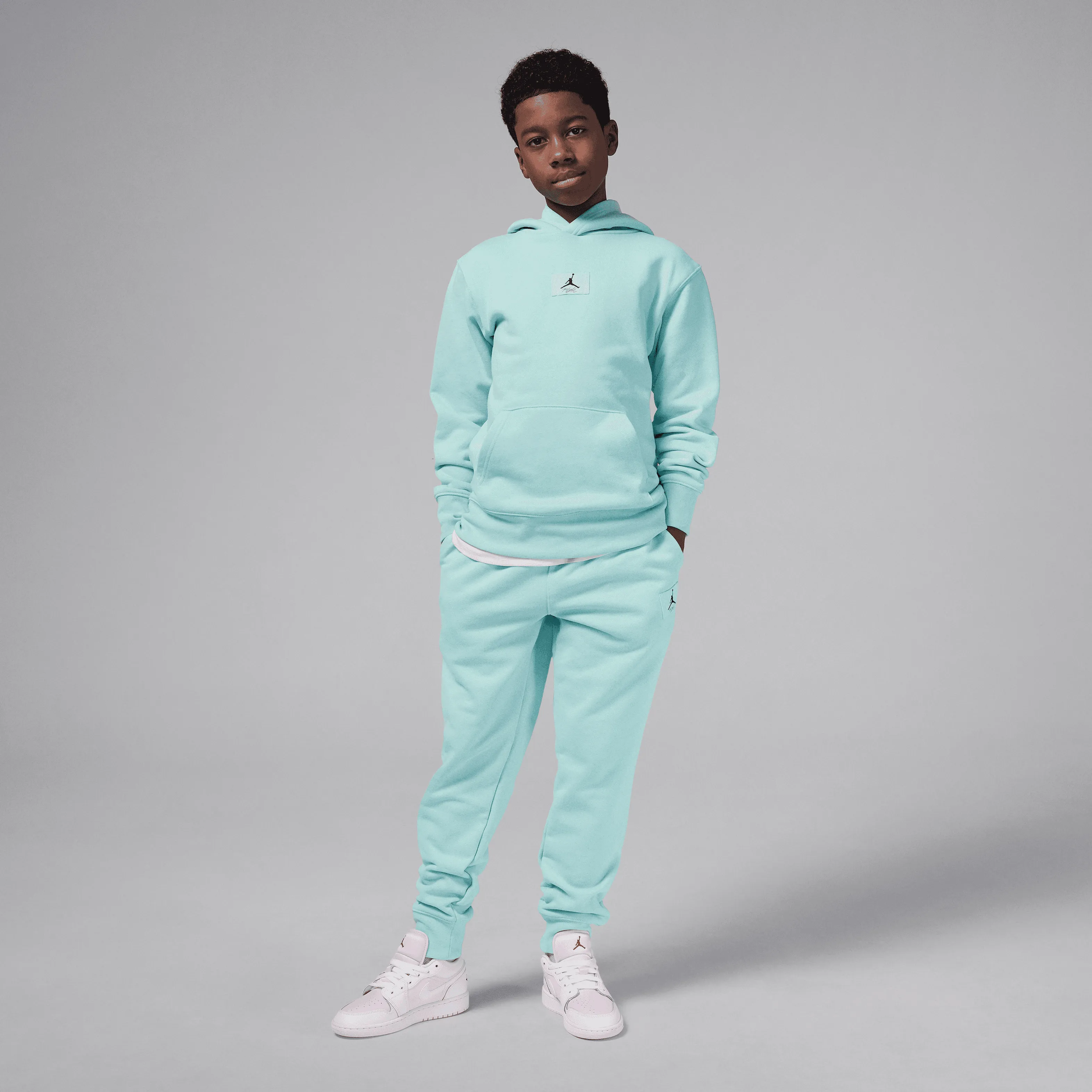 Kid's Air Jordan 1 Low "Pink Foam" Grade School