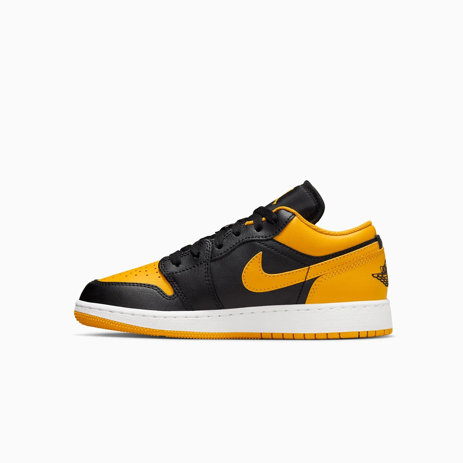 Kid's Air Jordan 1 Low "Yellow Ochre" Grade School