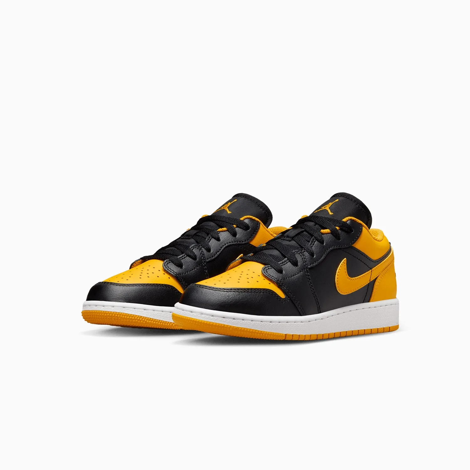 Kid's Air Jordan 1 Low "Yellow Ochre" Grade School