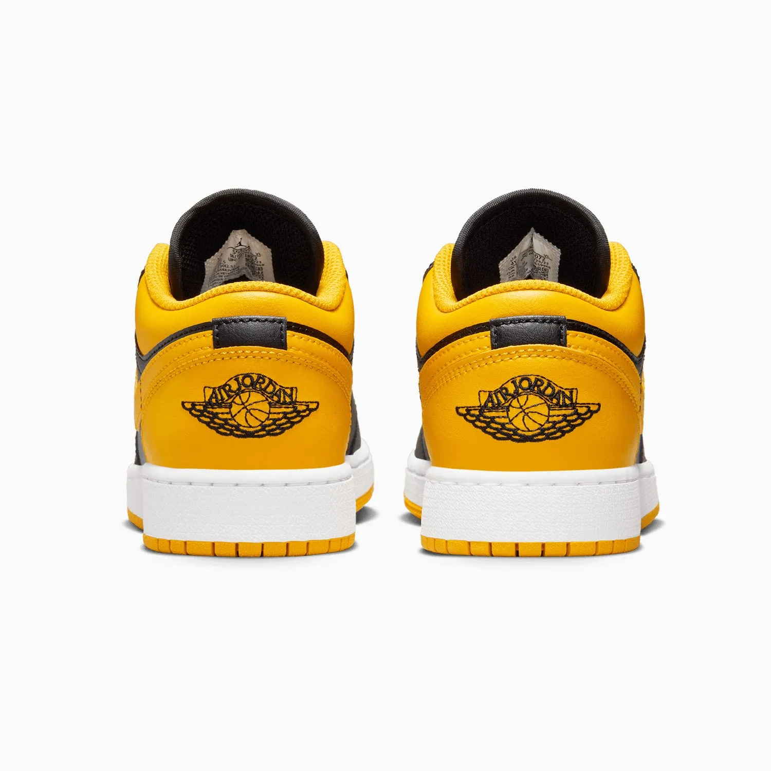 Kid's Air Jordan 1 Low "Yellow Ochre" Grade School