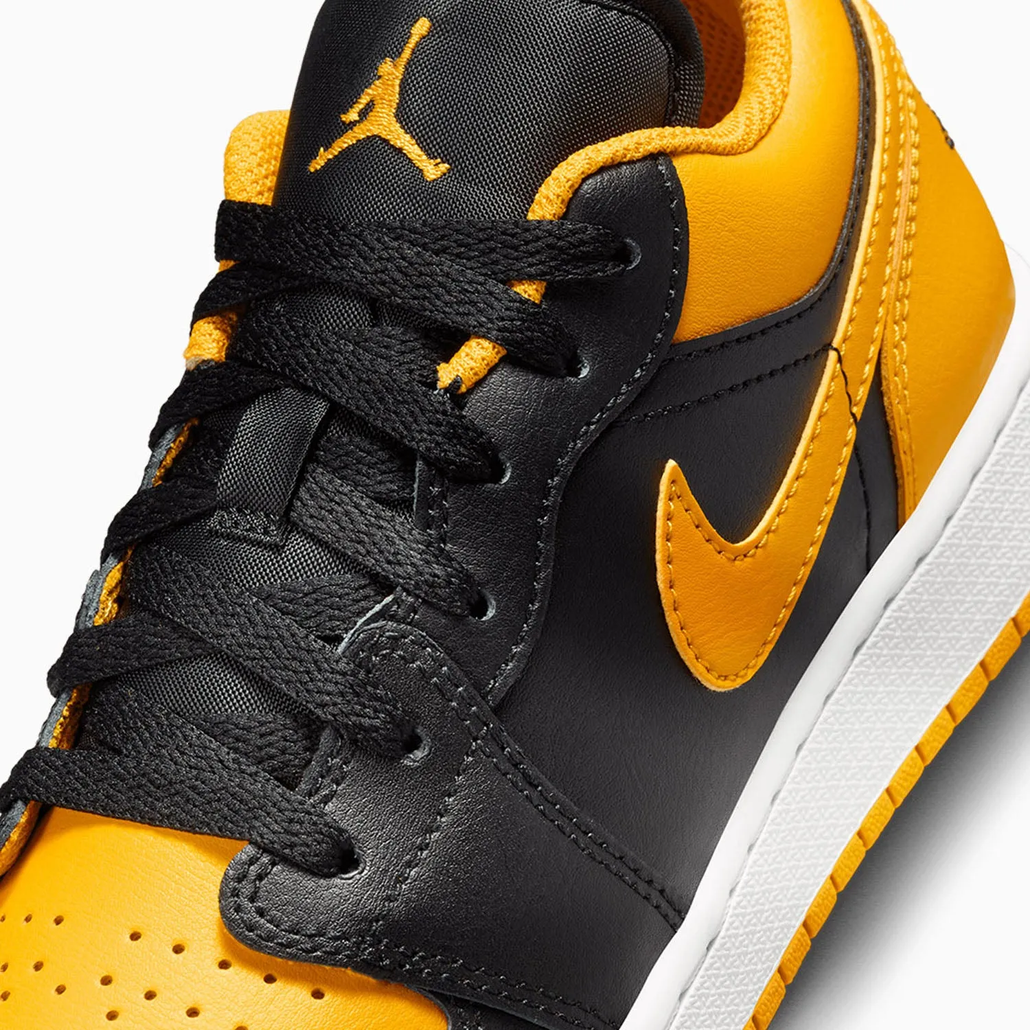 Kid's Air Jordan 1 Low "Yellow Ochre" Grade School