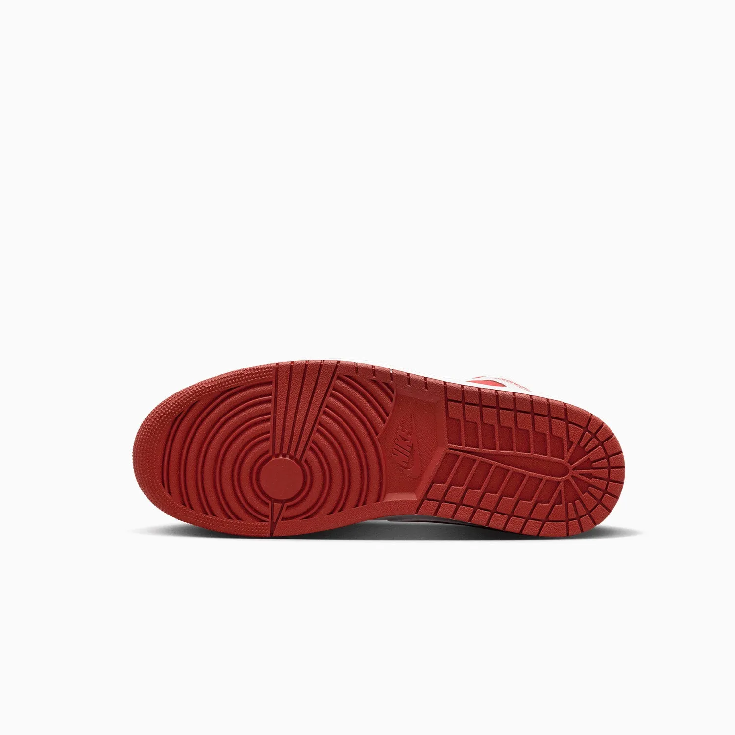 Kid's Air Jordan 1 Mid SE "White Dune Red" Pre School