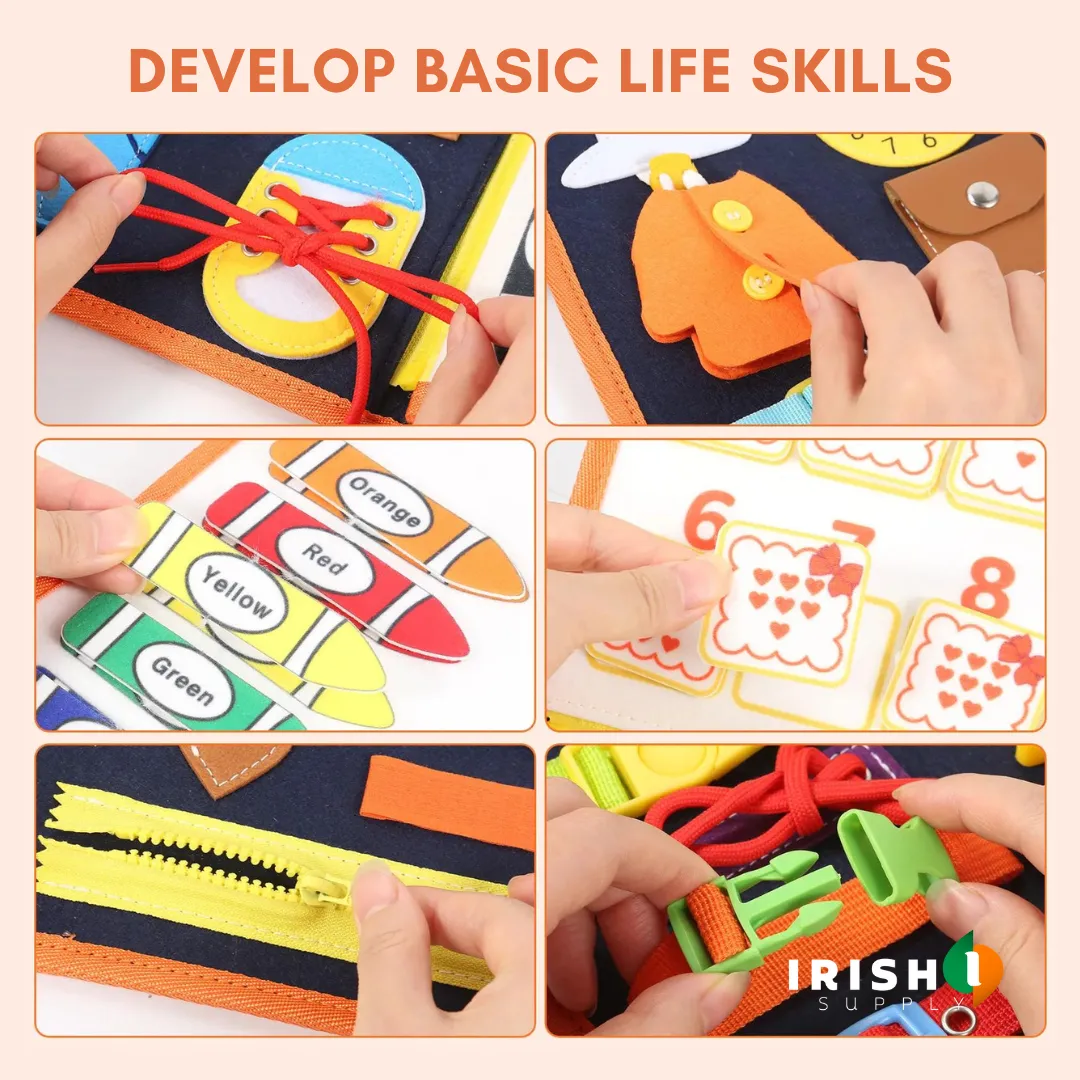 LEARNLINK Montessori Busy Board for Toddler