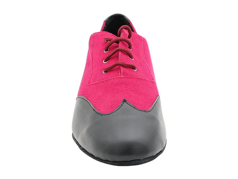 M100101 Black Leather_F_B_283 Pink Suede_M_L