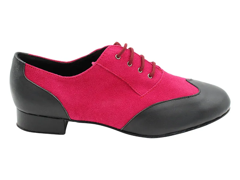M100101 Black Leather_F_B_283 Pink Suede_M_L