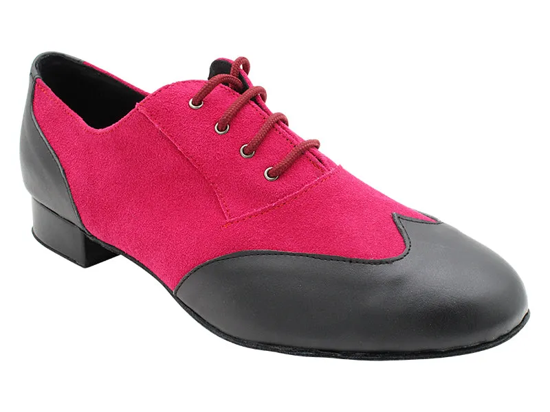 M100101 Black Leather_F_B_283 Pink Suede_M_L