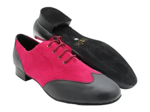 M100101 Black Leather_F_B_283 Pink Suede_M_L