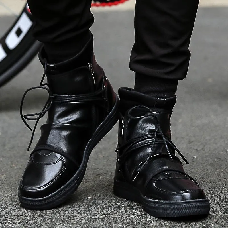 Men's British Britpop Style Medusa Shoes