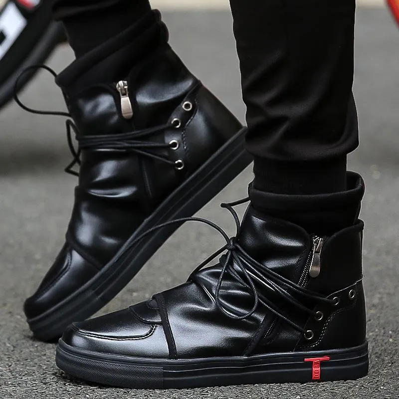 Men's British Britpop Style Medusa Shoes
