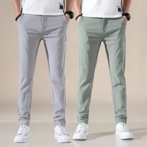 Men's High-Quality Golf Pants: Fashionable, Breathable, and Elastic Trousers