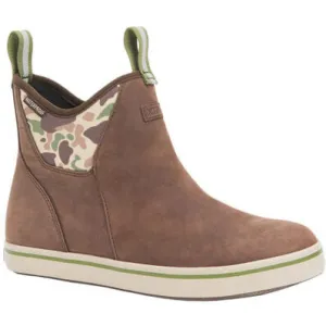 MEN’S LEATHER ANKLE DECK BOOT