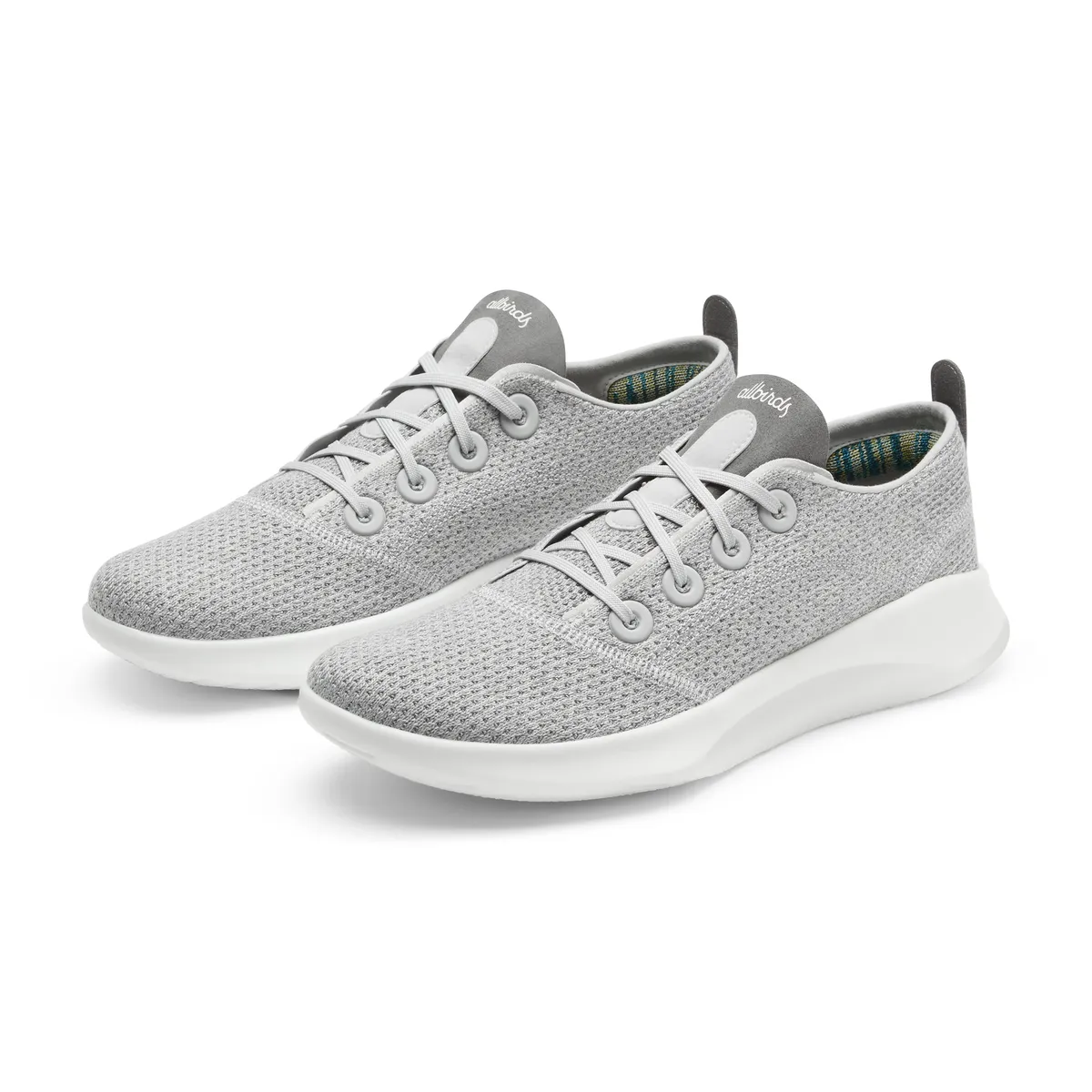 Men's SuperLight Tree Runners - Light Grey/Medium Grey (Blizzard Sole)
