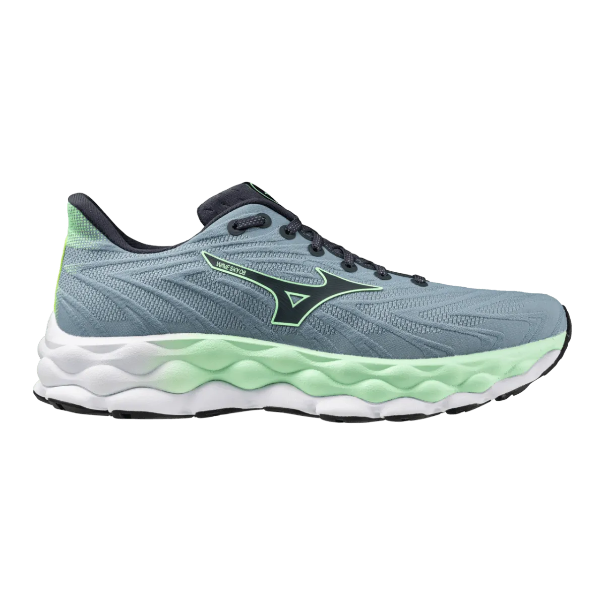 Mizuno - Wave Sky 08 - Mens - Tradewinds/Neo Mint/Frontier Blue