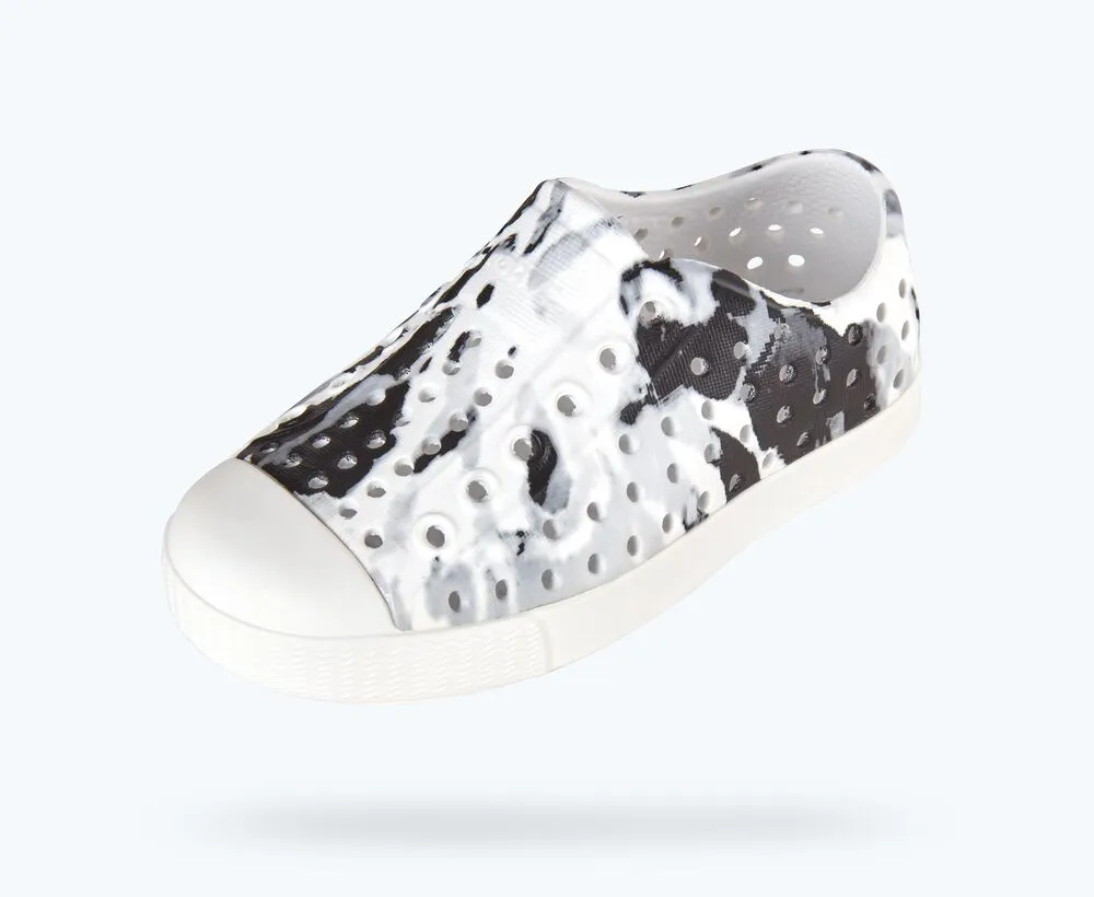 Native Jefferson Print - Shell White / Shell White / Grey Tie Dye