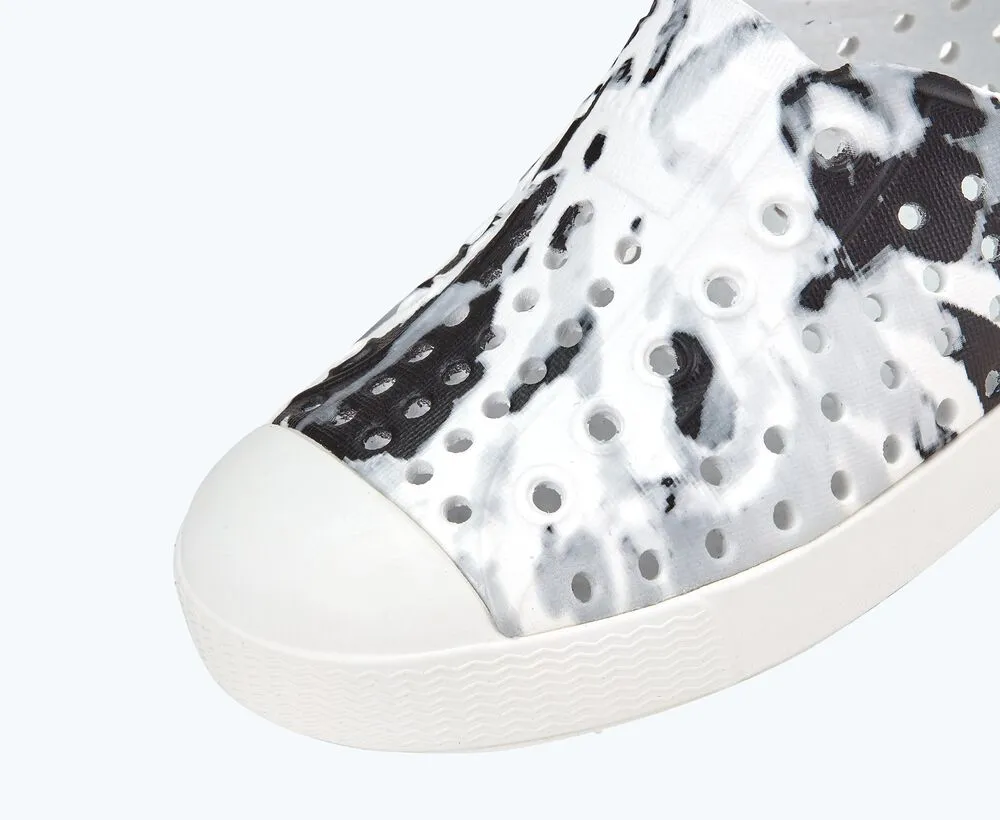 Native Jefferson Print - Shell White / Shell White / Grey Tie Dye