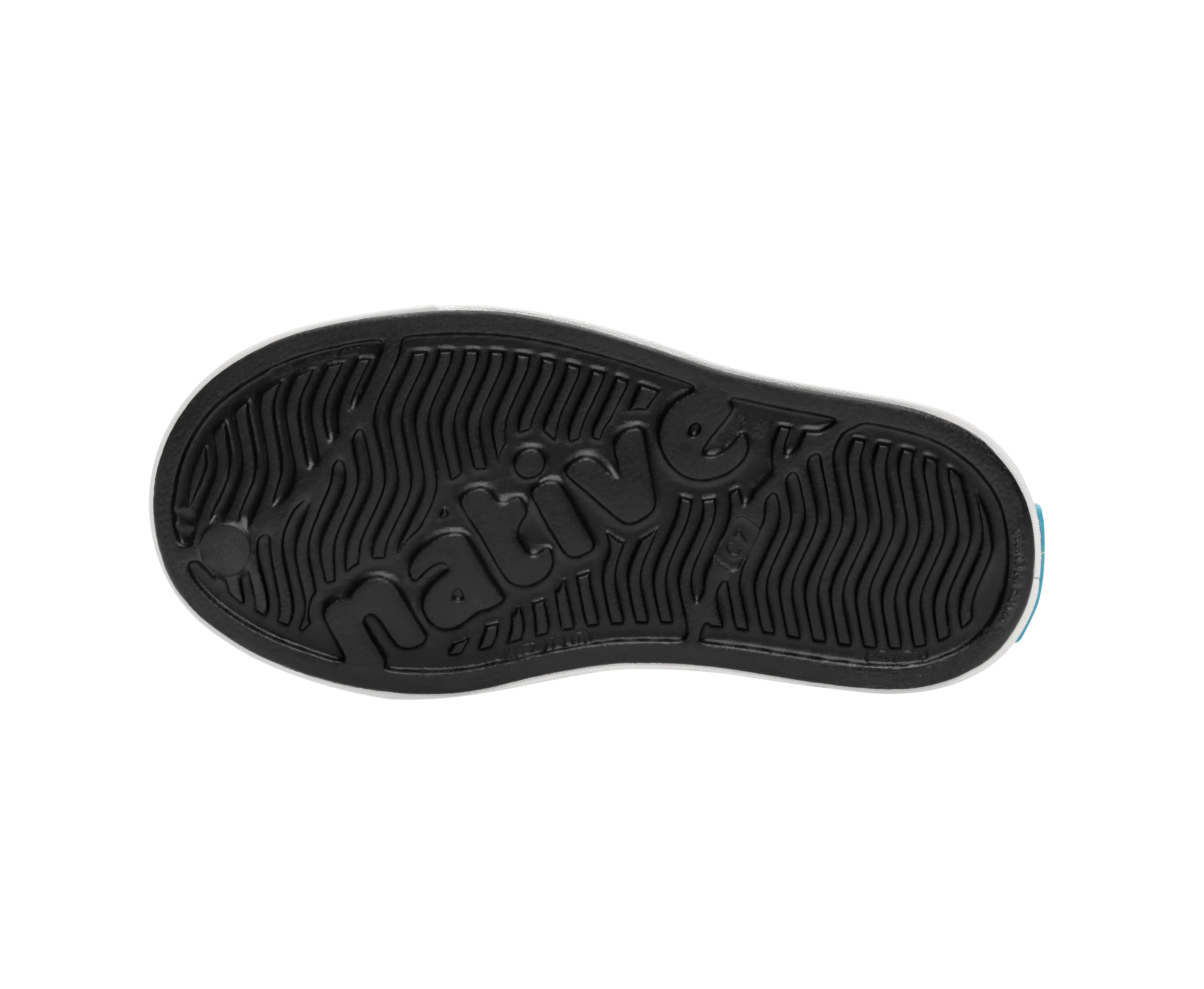 Native Jefferson Shoes - Jiffy Black / Shell White