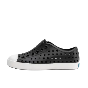 Native Jefferson Shoes - Jiffy Black / Shell White
