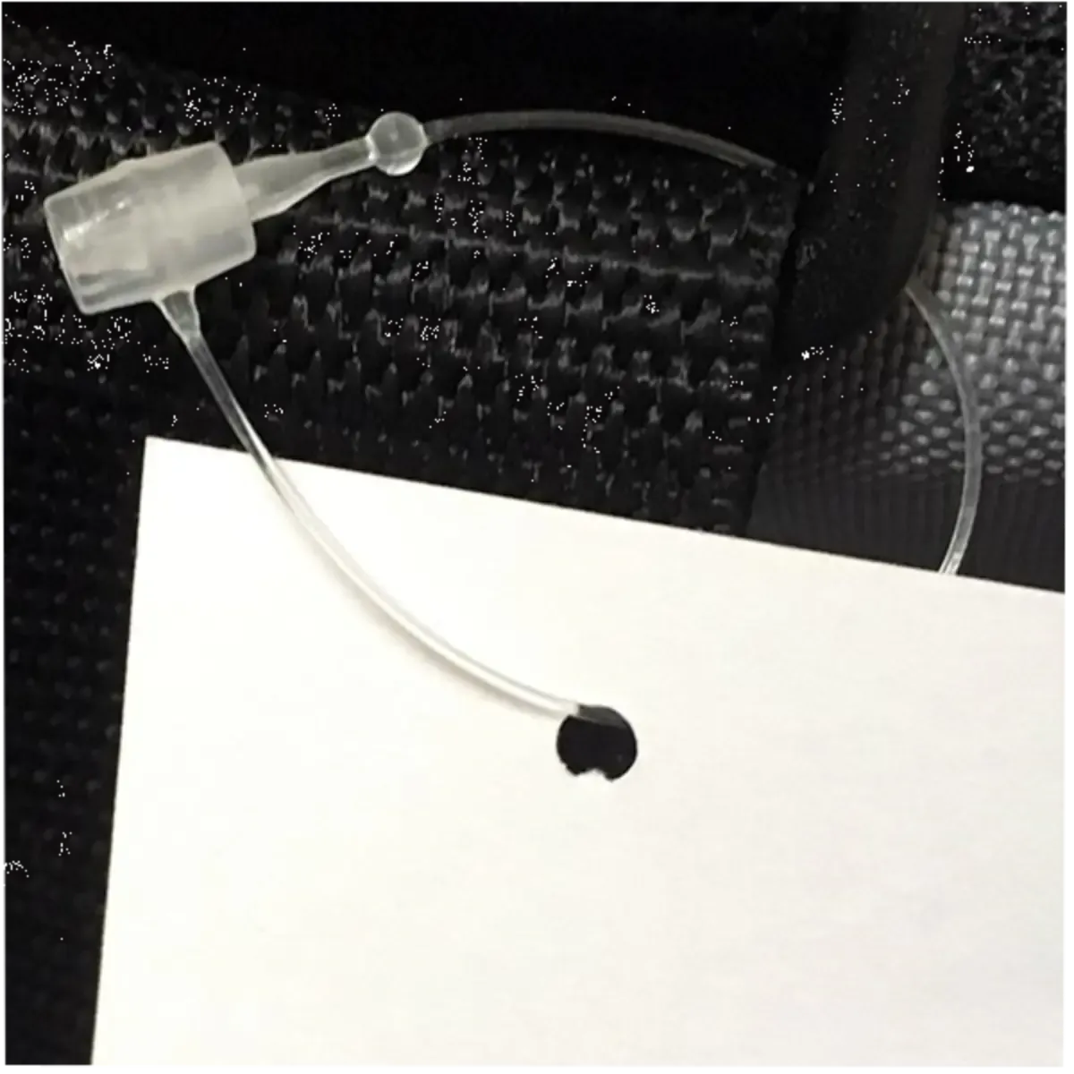 Natural Fixed Loop Lock Fasteners Used For Labelling, Paring, Security
