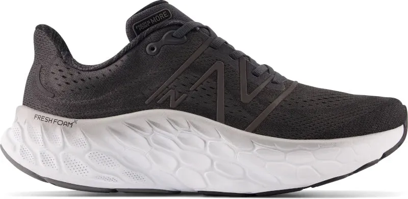 New Balance Men's Fresh Foam X More v4 Shoes in Black